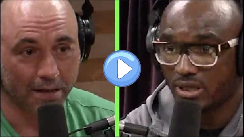 Video thumb: Kamaru Usman fought Tyron Woodley with a hernia and a broken foot | Joe Rogan
