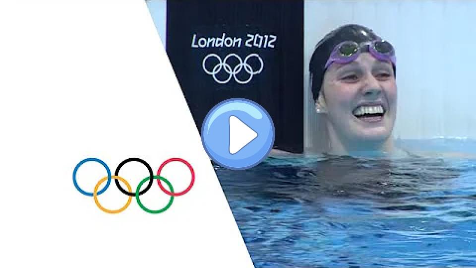 Video thumb: Missy Franklin Breaks 200m Backstroke World Record at the London 2012 Olympics