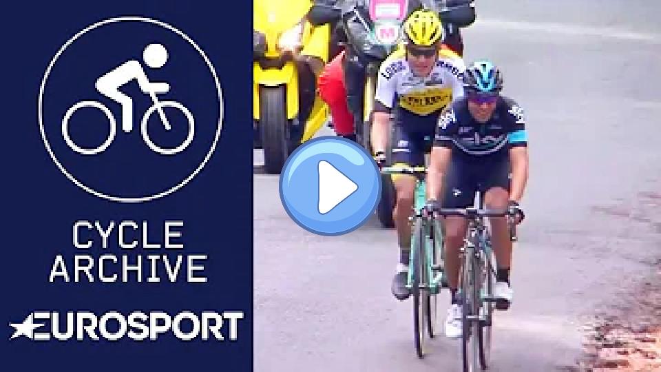 Video thumb: Mikel Landa won the hilltop finish in Garrastatxu at the Tour of the Basque Country | Cycle Archive | Eurosport