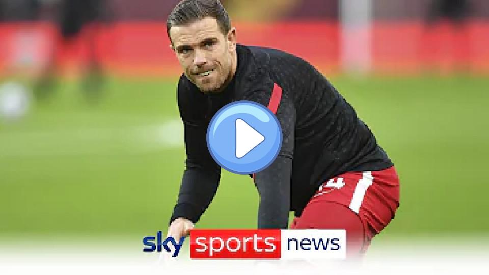 Video thumb: Jordan Henderson will be out injured at least until April.