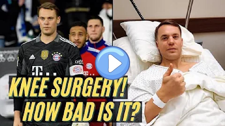 Play video: Expert Explains Manuel Neuer's Meniscus Injury, Surgery, and Recovery Timeline Video thumb: Expert Explains Manuel Neuer's Meniscus Injury, Surgery, and Recovery Timeline
