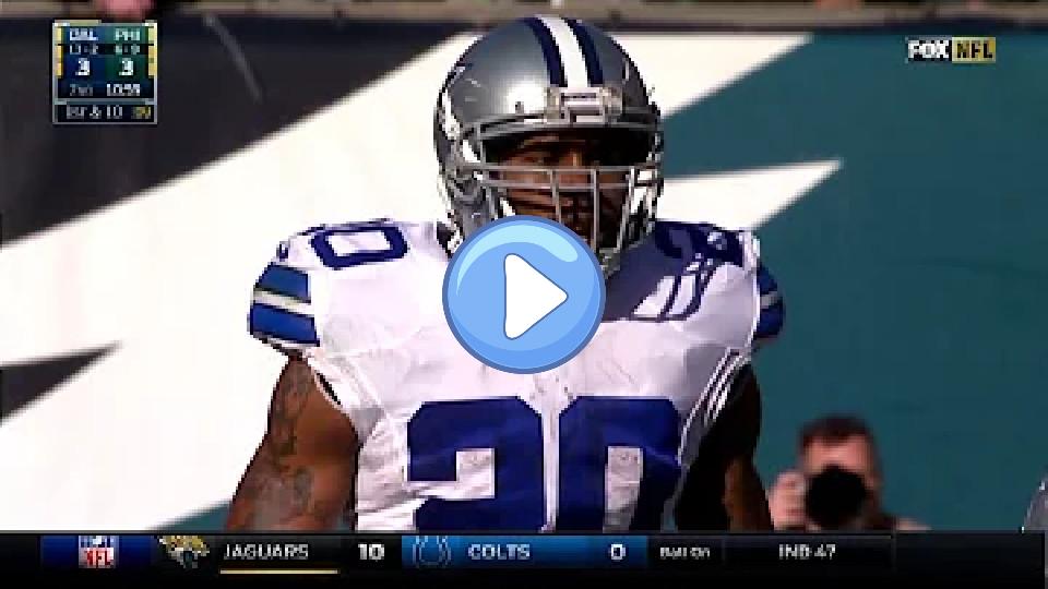 Video thumb: Tony Romo's final drive and touchdown at Philadelphia on January 1, 2017, with Brad, Babe, and Kristi.