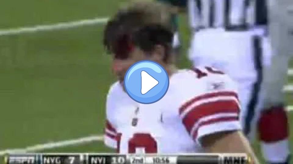 Video thumb: Eli Manning Injury vs. Jets