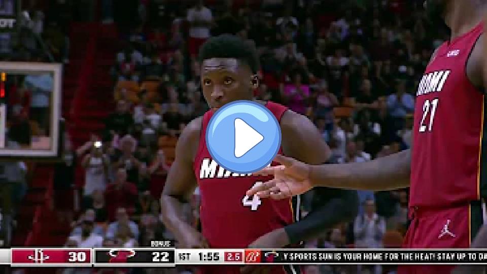 Video thumb: Victor Oladipo checks in for the first time this season. 🙌