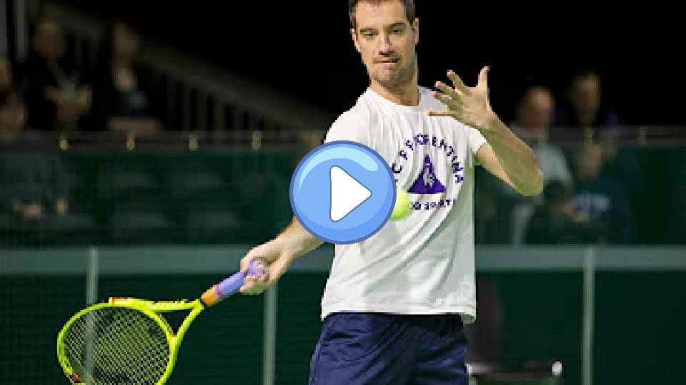 Video thumb: Injury forces Gasquet to withdraw from the ABN AMRO World Tennis Tournament