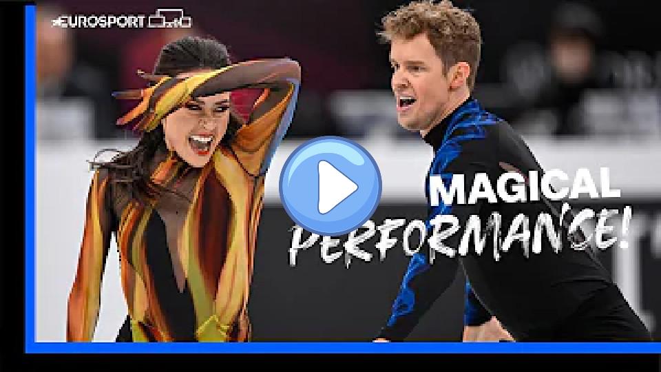 Play video: Chock & Bates Survive Fall to Win Ice Dance Gold at World Figure Skating Championships | Eurosport Video thumb: Chock & Bates Survive Fall to Win Ice Dance Gold at World Figure Skating Championships | Eurosport