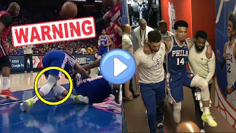 Video thumb: The Worst Injury of the NBA Playoffs