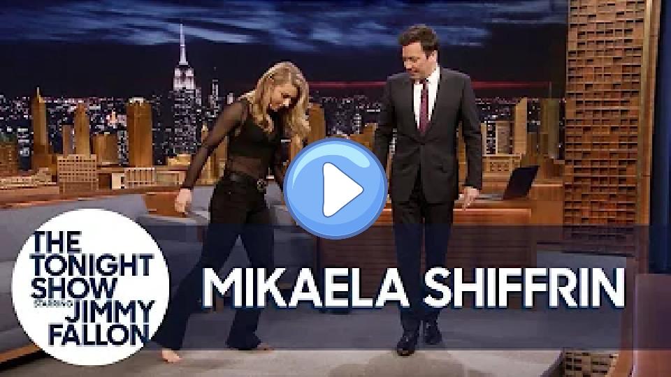 Video thumb: History-Making Ski Racer Mikaela Shiffrin Teaches Jimmy How to Shuffle Dance
