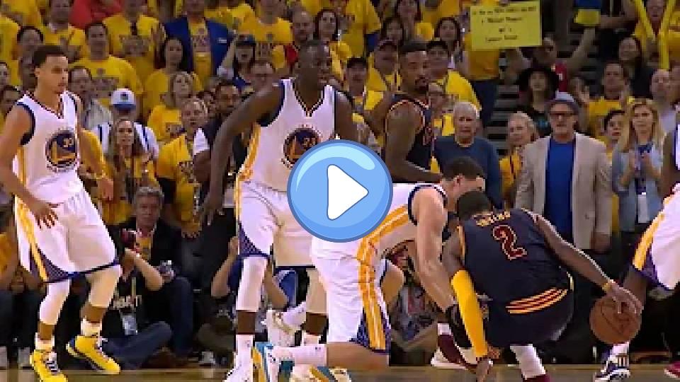 Video thumb: Kyrie Irving Injury Cavs @ Warriors Game 1 Finals 2015 May 4