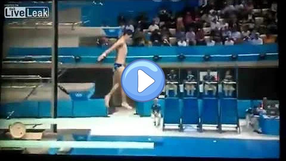 Video thumb: Stephan Feck's Diving Fail at the 2012 Olympics