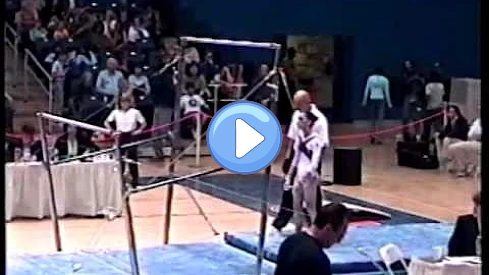 Video thumb: Terin Humphrey - Uneven Bars - 2003 Pacific Challenge