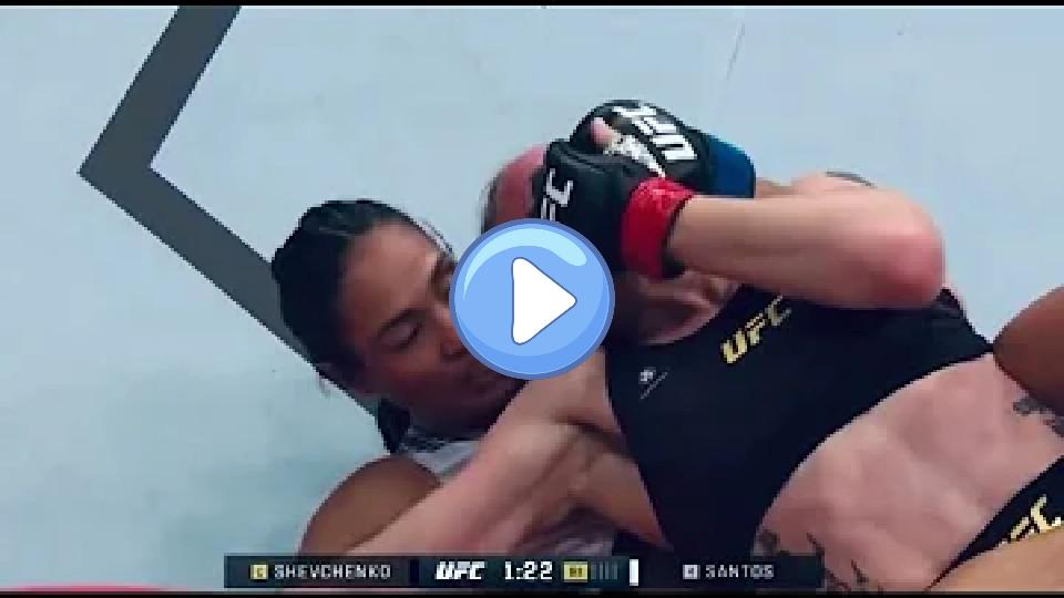 Video thumb: Taila Santos repeatedly taking down and controlling Valentina Shevchenko