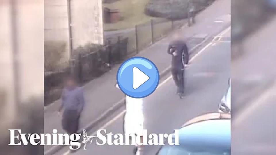 Video thumb: CCTV footage shows footballer Jack Grealish crashing into cars.