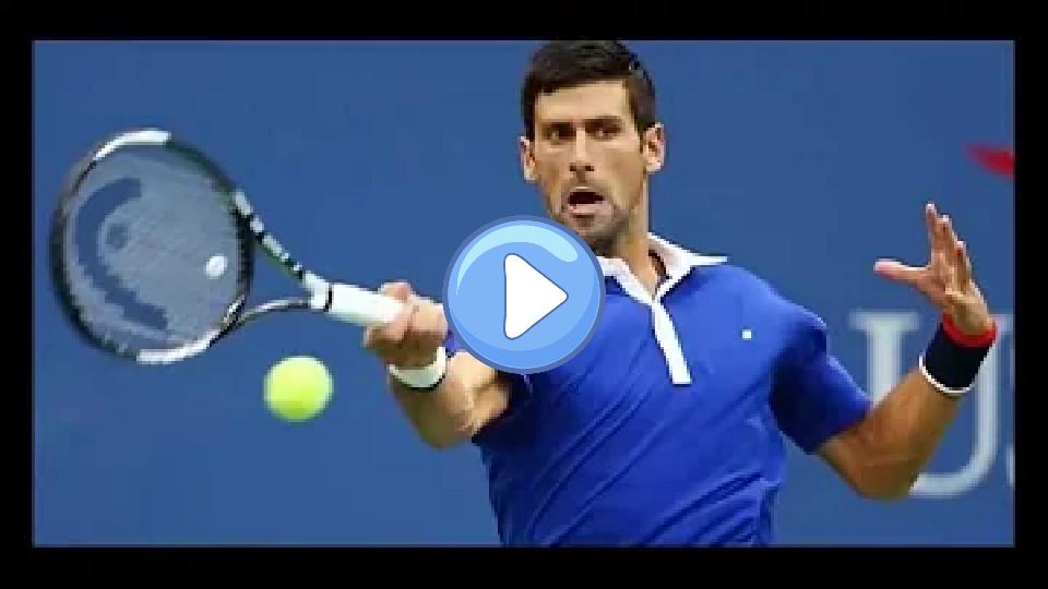 Play video: US Open 2015: Novak Djokovic rolls past Marin Cilic in semi-final – as it happened. Video thumb: US Open 2015: Novak Djokovic rolls past Marin Cilic in semi-final – as it happened.