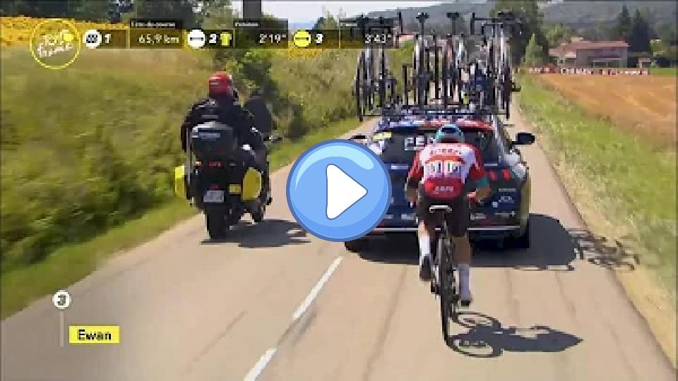 Video thumb: Caleb Ewan and Alpecin-Deceuninck Fined, Incident Raises Rider Safety Concerns