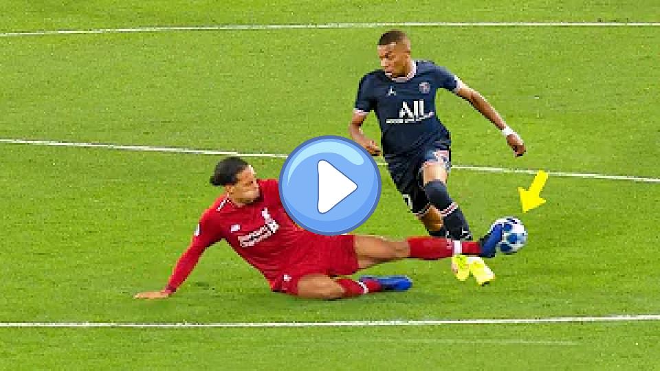 Video thumb: Over 50 Incredible Tackles by Virgil van Dijk