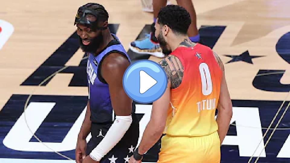 Video thumb: Jayson Tatum & Jaylen Brown Go 1-on-1 | 2023 #NBAAllStar