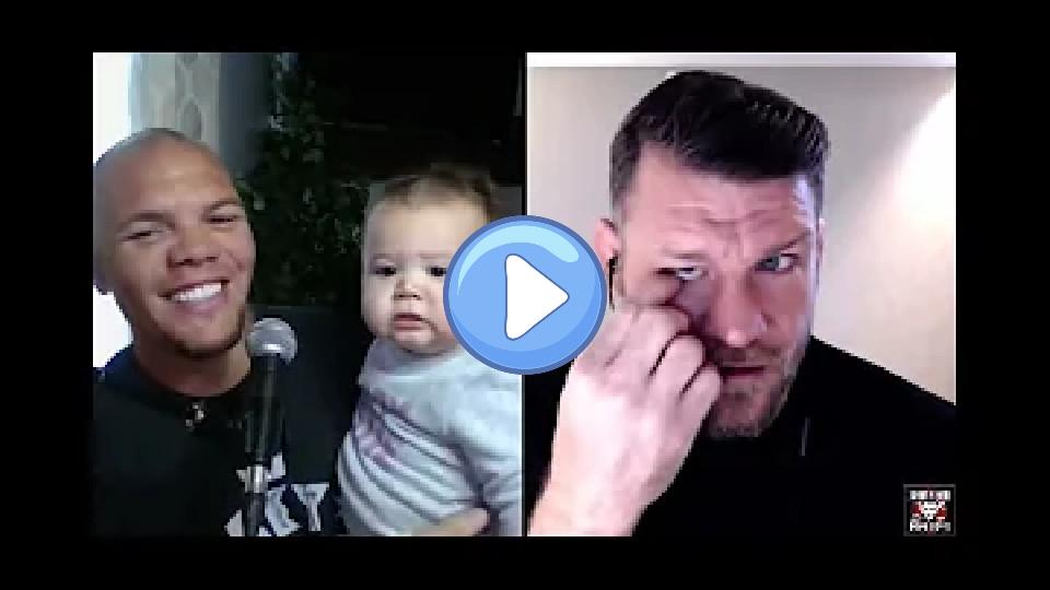 Video thumb: @bisping removes his eye for Anthony Smith’s baby 😂