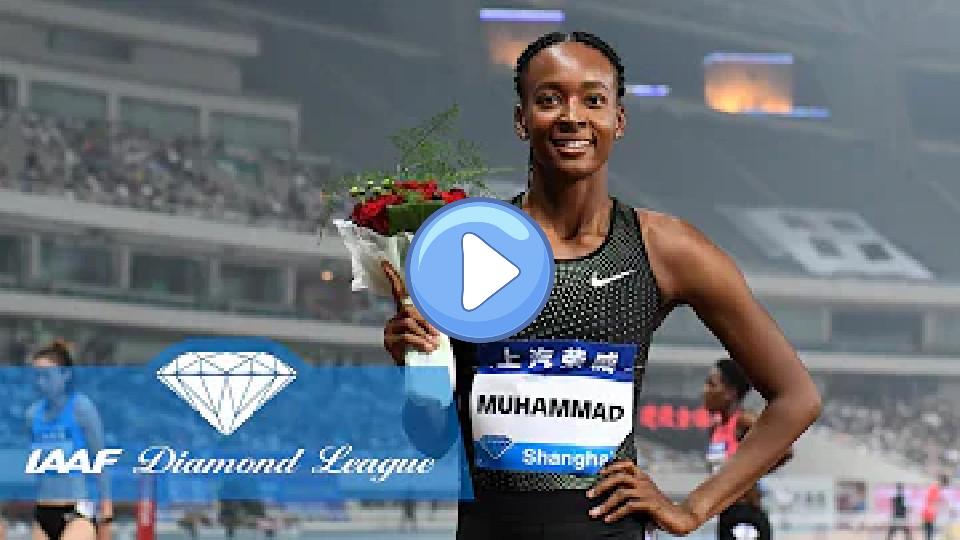 Play video: Dalilah Muhammad: Formidable Over Barriers Video thumb: Dalilah Muhammad: Formidable Over Barriers