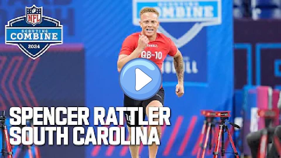 Video thumb: Spencer Rattler's Complete 2024 NFL Scouting Combine On-Field Workout