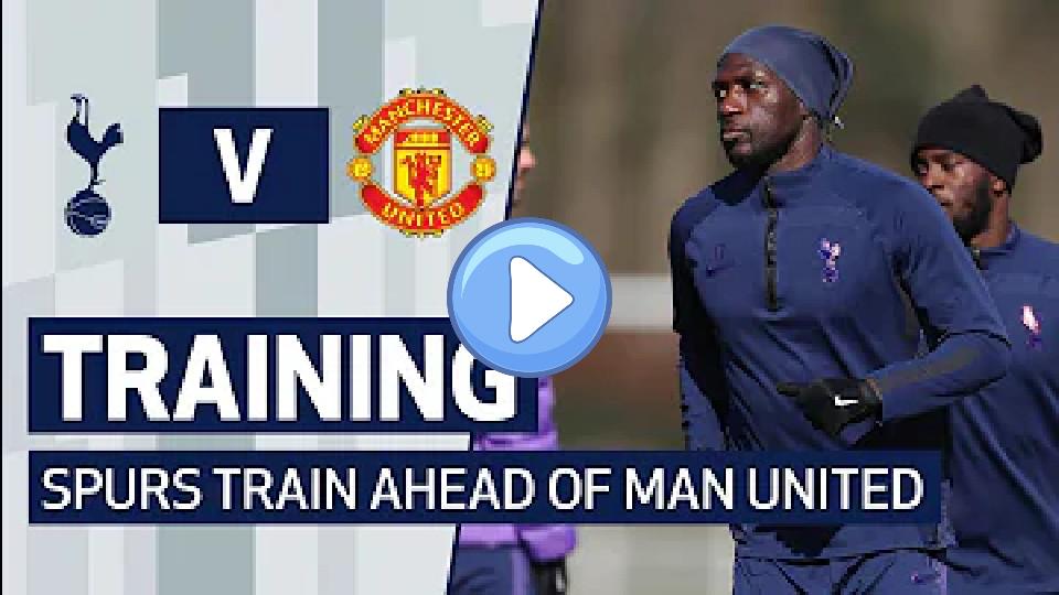 Video thumb: Moussa Sissoko Steps Up Injury Comeback | Training | Spurs vs. Man United