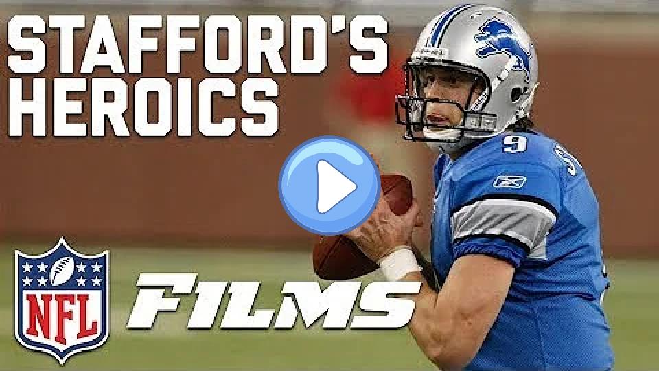 Video thumb: Matthew Stafford Mic'd Up in Game-Winning Heroics vs. Browns (2009) | NFL Films Presents