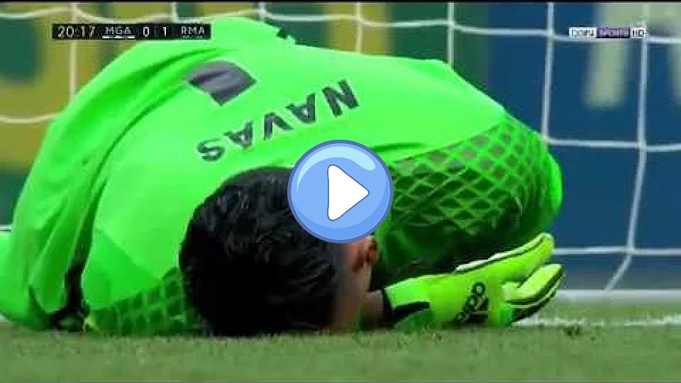 Video thumb: Keylor Navas' INSANE SAVE OF THE SEASON