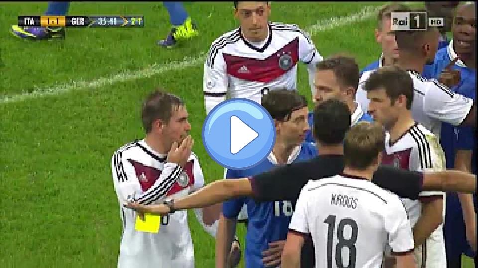 Play video: Thiago Motta beats Toni Kroos - Italy vs. Germany 1:1 (11/15/13) Video thumb: Thiago Motta beats Toni Kroos - Italy vs. Germany 1:1 (11/15/13)