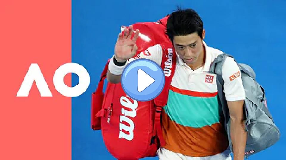 Video thumb: Nishikori's Night Ends in Pain (QF) | Australian Open 2019