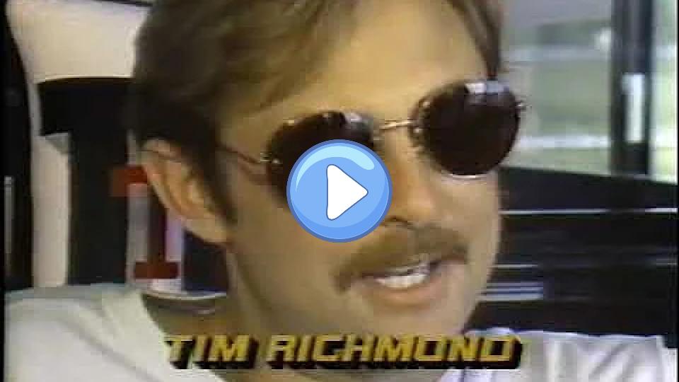 Play video: In 1987, Tim Richmond and Jerry Punch discussed Richmond's illness. Video thumb: In 1987, Tim Richmond and Jerry Punch discussed Richmond's illness.