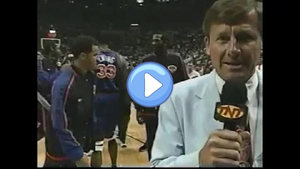 Video thumb: Warrior Patrick Ewing Plays with Injured Achilles in 2nd Half (1999 Eastern Conference Finals Game 2 on TNT)