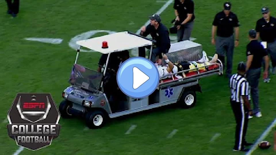 Video thumb: UCF QB McKenzie Milton's Serious Leg Injury | College Football