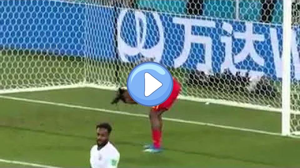 Video thumb: Michy Batshuayi's goal celebration fail at the World Cup 2018