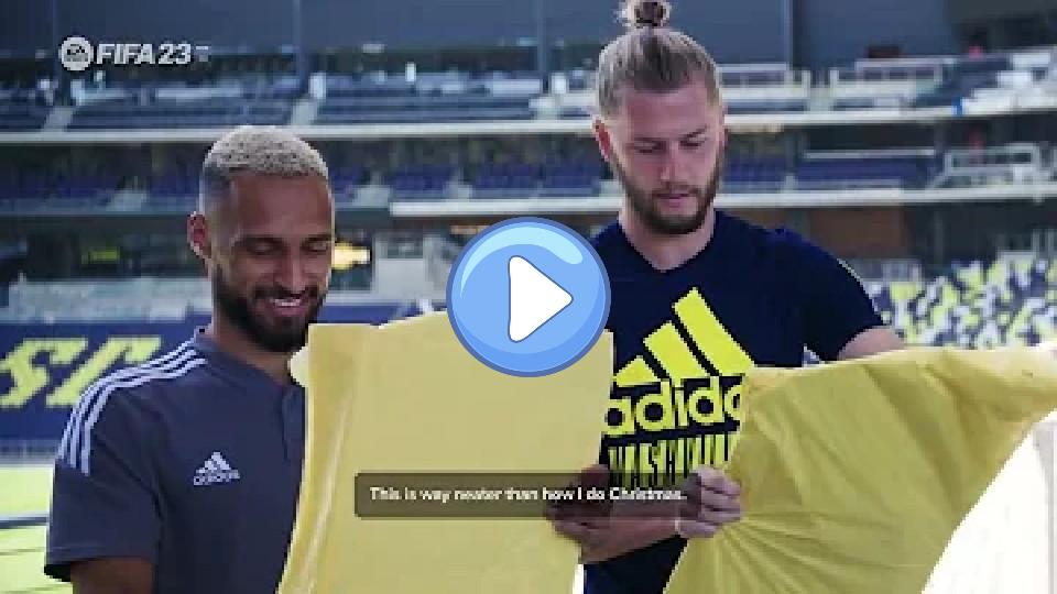 Video thumb: FIRST REACTION: Hany Mukhtar and Walker Zimmerman Discover Their FIFA 23 Ratings