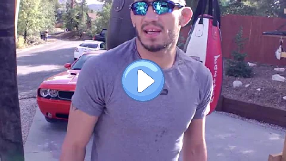 Video thumb: Tony Ferguson kicks a metal pole.