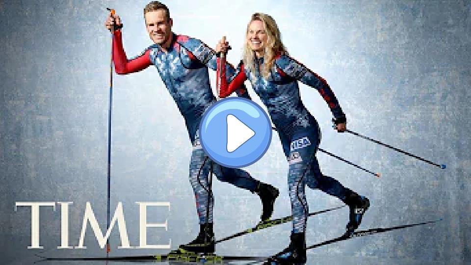 Video thumb: Jessie Diggins, Simi Hamilton Can't Stop Smiling for the Camera | Meet Team USA | TIME