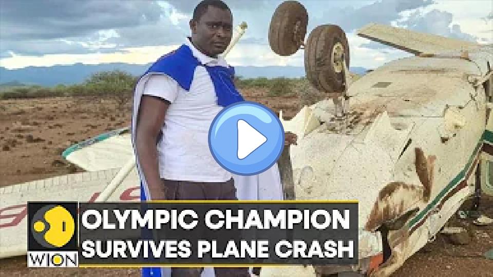 Video thumb: Former Olympic champion David Rudisha survives plane crash | WION Sports | Latest English News