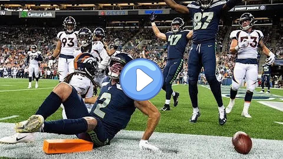 Video thumb: Seahawks QB Paxton Lynch put up numbers against his former team: 11/15, 109 yards, 1 TD.