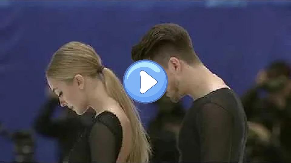 Video thumb: Alexandra Stepanova and Ivan Bukin. Free Dance. Grand Prix of Figure Skating in Japan 2019.