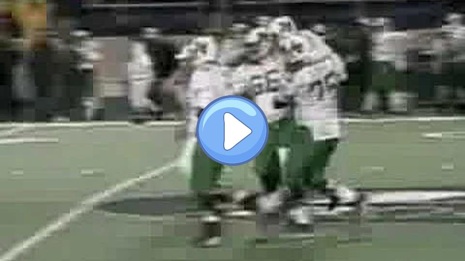 Video thumb: Marshall Herd QB Byron Leftwich was carried down the field.