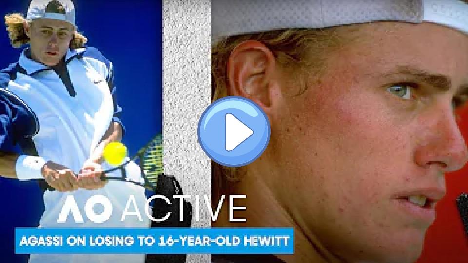 Video thumb: Agassi Discusses His Loss to 16-Year-Old Lleyton Hewitt | AO Active