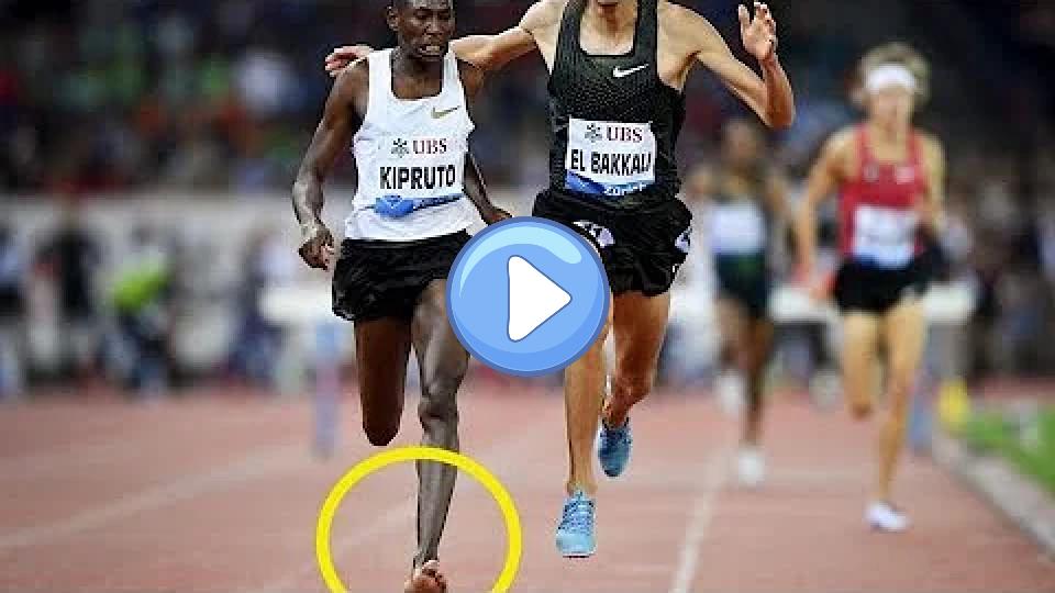 Video thumb: Injured Conseslus Kipruto Wins 3000m Men's Steeplechase Diamond League Final With One Shoe