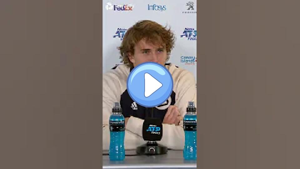 Play video: Alexander Zverev Mistakenly Called Stefanos Tsitsipas 😬 Video thumb: Alexander Zverev Mistakenly Called Stefanos Tsitsipas 😬