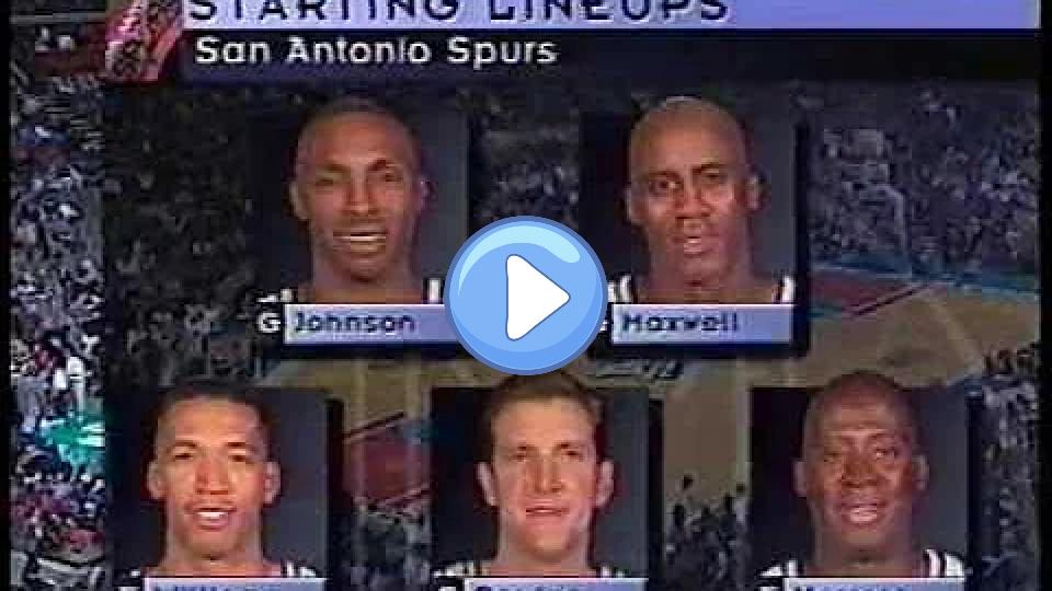 Play video: In 1997, the Spurs fielded one of the most depleted lineups in team history during Popovich's first year. Video thumb: In 1997, the Spurs fielded one of the most depleted lineups in team history during Popovich's first year.