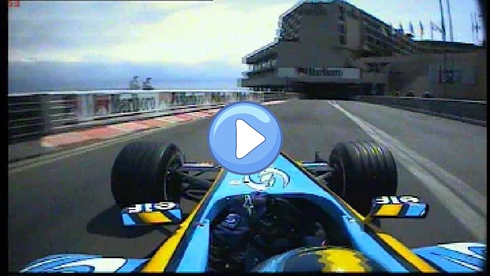 Video thumb: Jarno Trulli Monaco 2004 Pole Onboard (Pure V10 Sound)