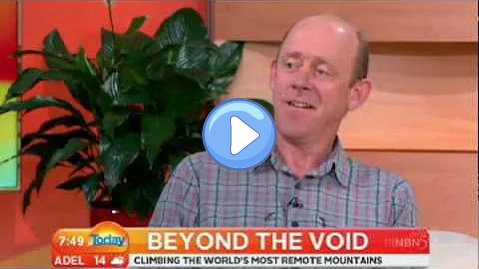 Play video: Mountaineer Simon Yates on Weekend Today | World Expeditions Video thumb: Mountaineer Simon Yates on Weekend Today | World Expeditions