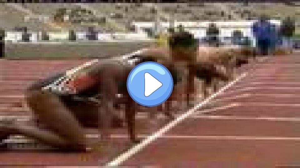 Play video: Marion Jones ran a time of 10.65 seconds in Johannesburg in 1998. Video thumb: Marion Jones ran a time of 10.65 seconds in Johannesburg in 1998.