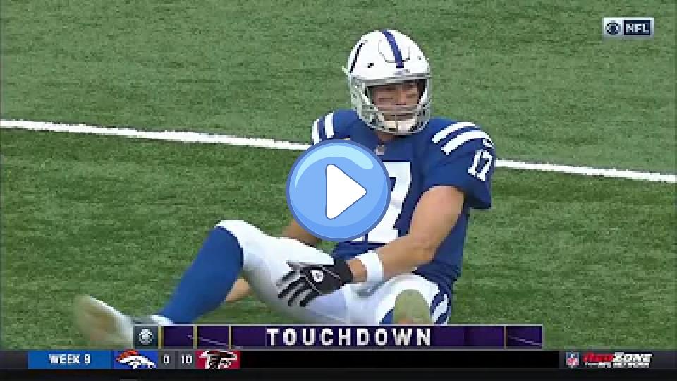 Video thumb: Philip Rivers Falls & Gets Hurdled While Attempting to Play Defense | NFL Week 9