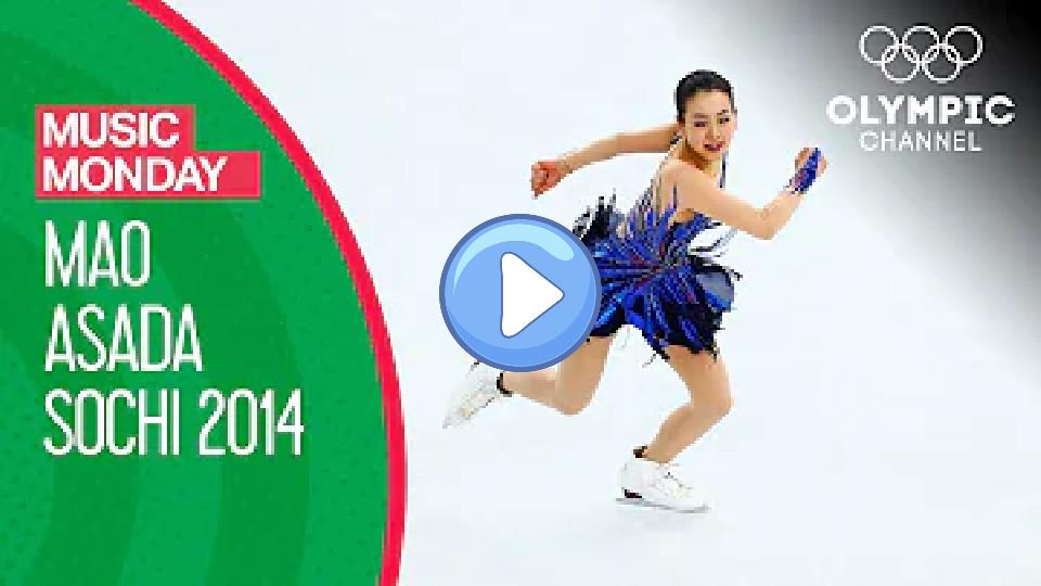 Video thumb: Mao Asada skates to Sergei Rachmaninoff at Sochi 2014 | Music Monday