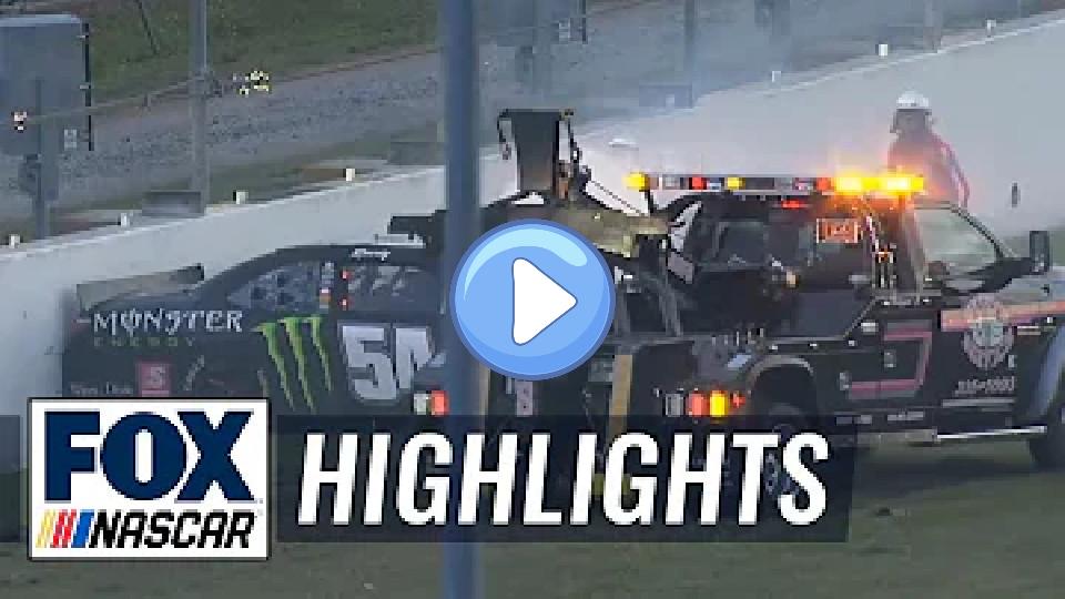 Video thumb: Kyle Busch Injured in Second Major Accident - Daytona - 2015 NASCAR Xfinity Series